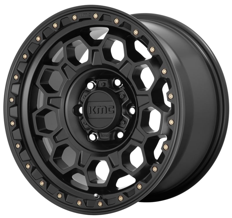 KMC KM545 Satin Black