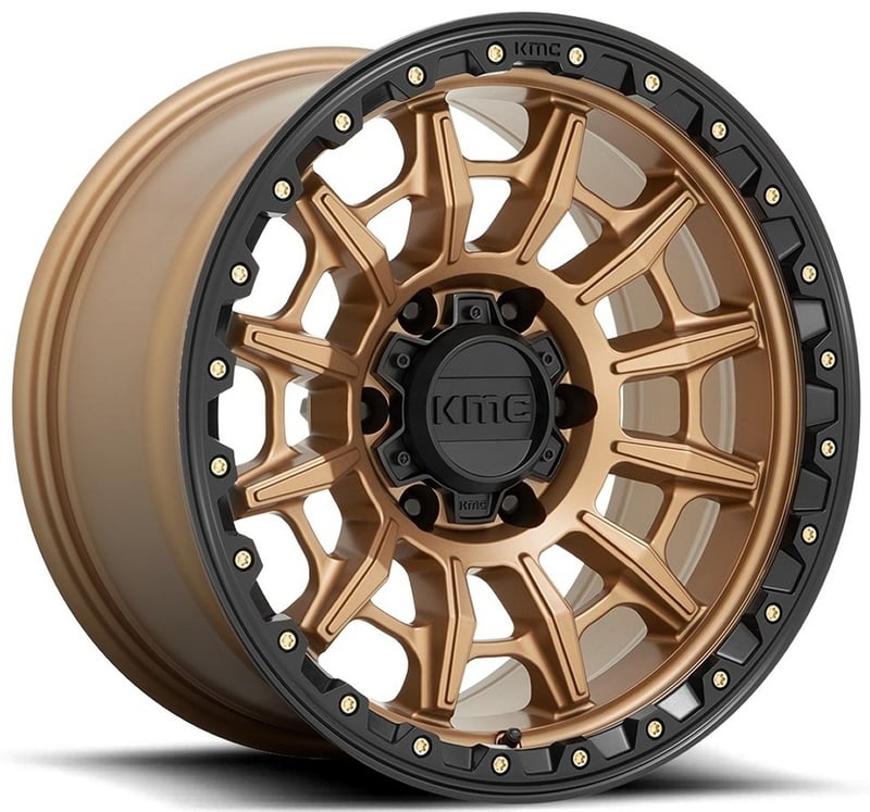 KMC KM547 Carnage Matte Bronze w/ Black Lip