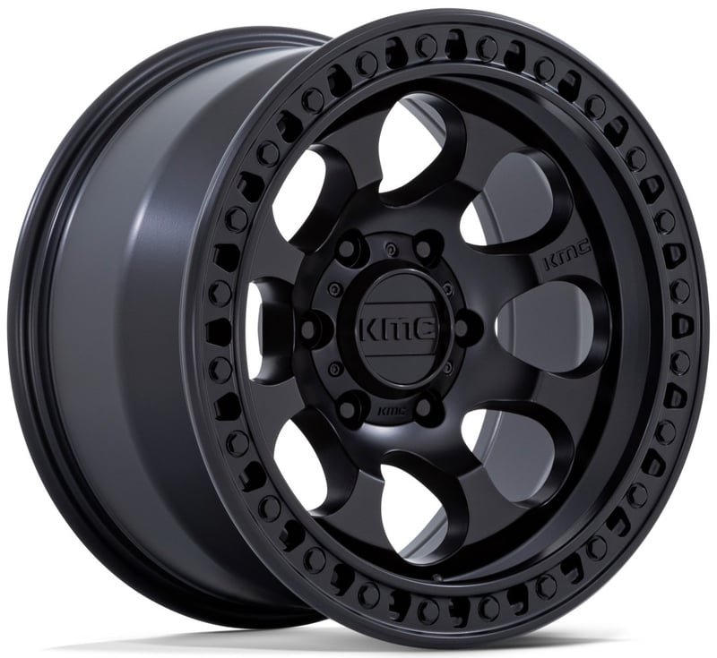 KMC KM550 Riot SBL Satin Black mm