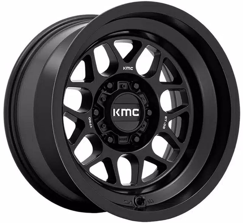 KMC KM725 Terra Satin Black
