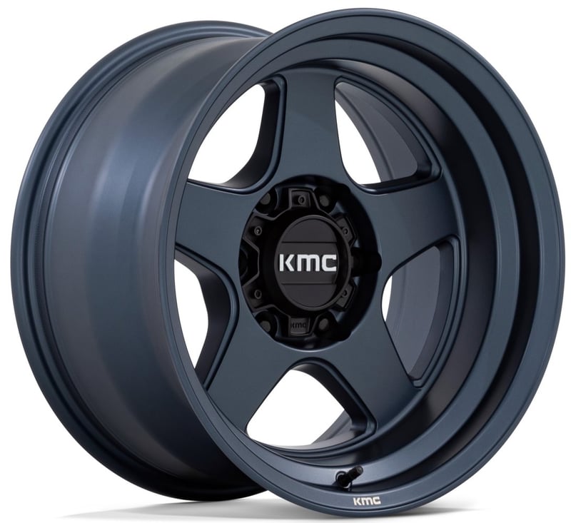 17x9 kmc km728 metallic blue 6x5.5/139.7 -38mm