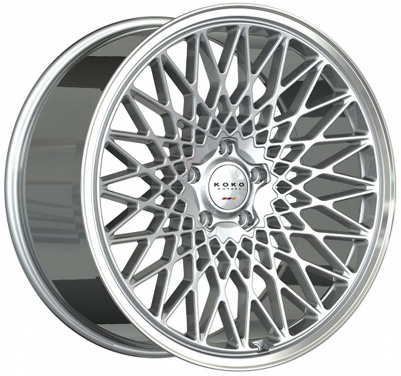 Koko Kuture Classica Silver Machined w/ Polished Lip