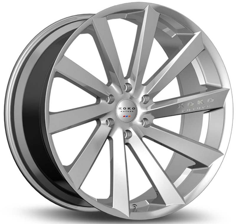 20x10.5 koko kuture kapan gloss silver 5x120 45mm
