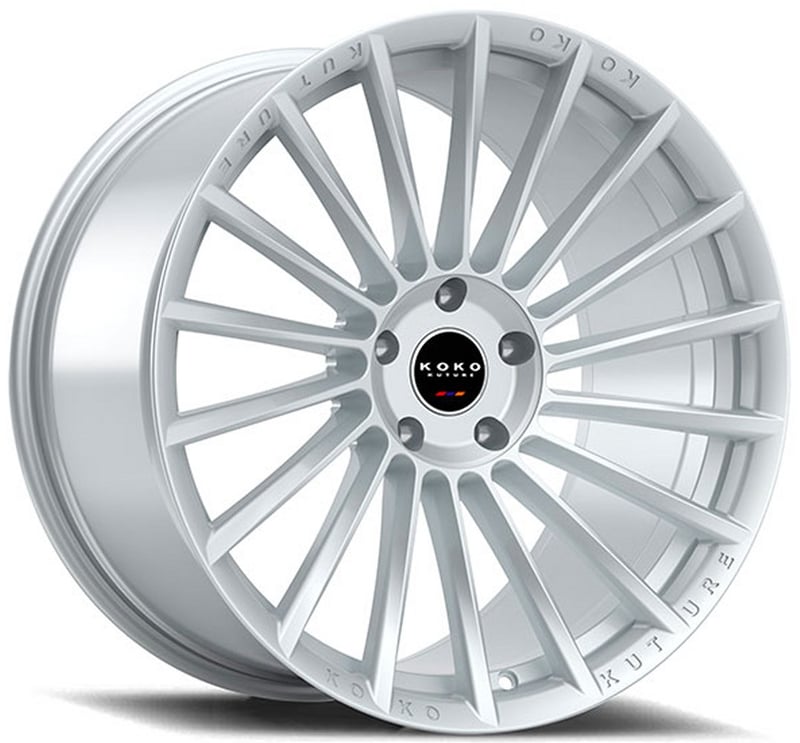26x10 koko kuture urfa ff gloss silver (flow formed) 6x5.5/139.7 15mm