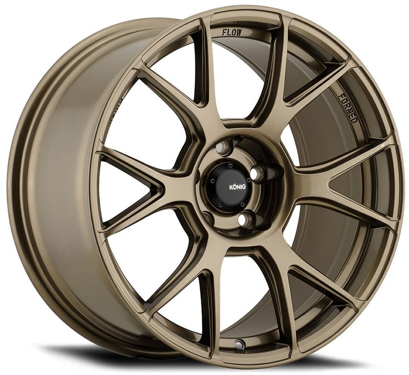 18x9.5 konig ampliform gloss bronze (flow formed) 5x120 35mm