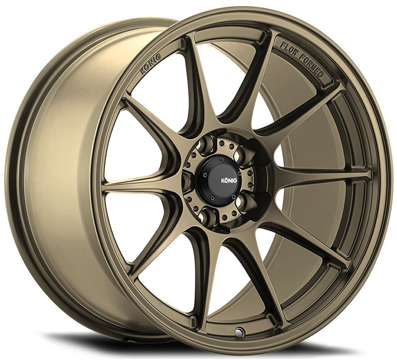 18x8.5 konig dekagram gloss bronze (flow formed) 5x4.5/114.3 45mm
