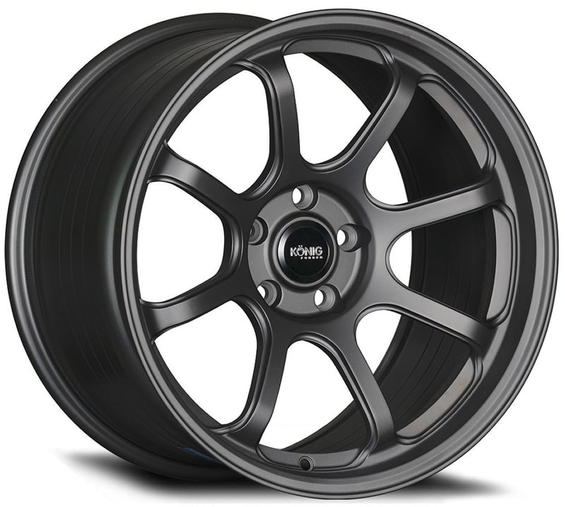 18x10.5 konig forged f6sx satin grey (fully forged) 5x120 25mm