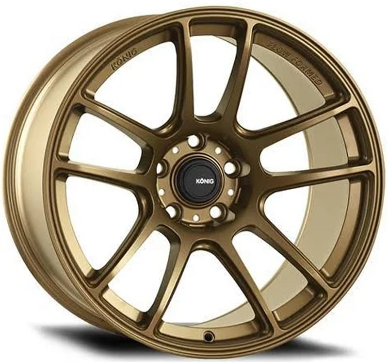 15x8 konig heliogram matte bronze (flow formed) 4x100 36mm