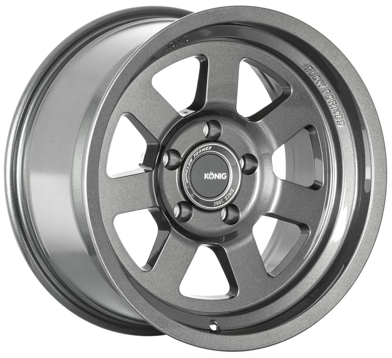 17x8.5 konig ht2 gloss anthracite (flow formed) 6x5.5/139.7 -6mm