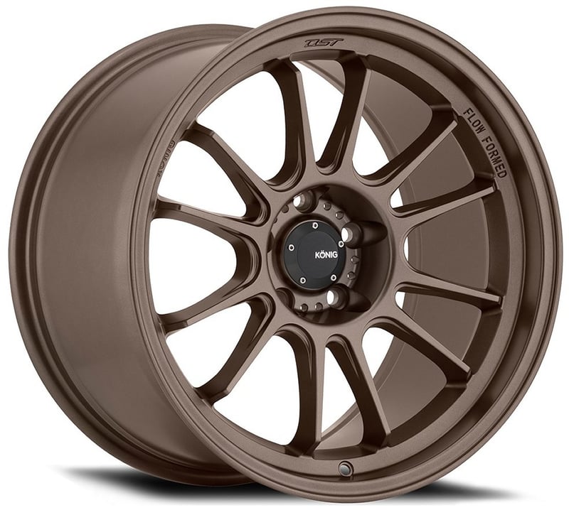 17x9 konig hypergram race bronze (flow formed) 4x100 45mm