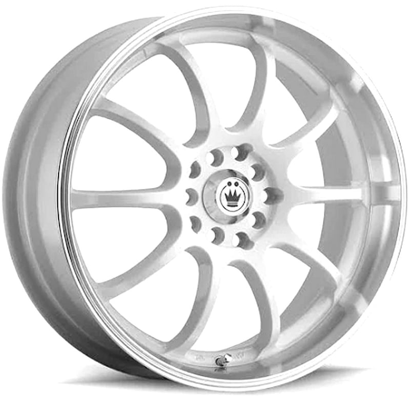 Konig Lightning Gloss White w/ Machined Lip