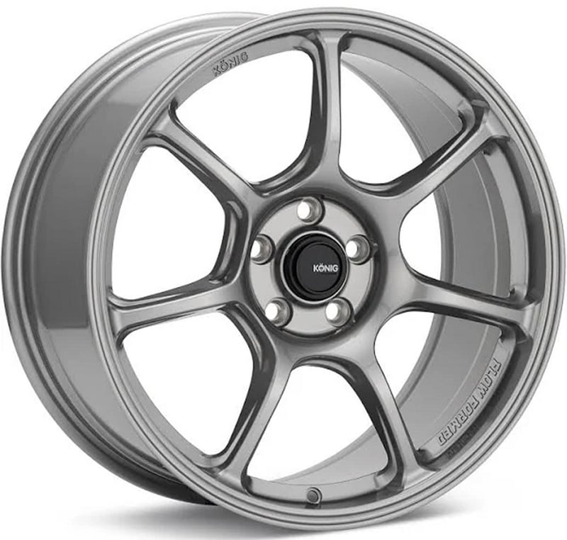 18x9.5 konig ultragram titanium metallic (flow formed) 5x4.5/114.3 25mm