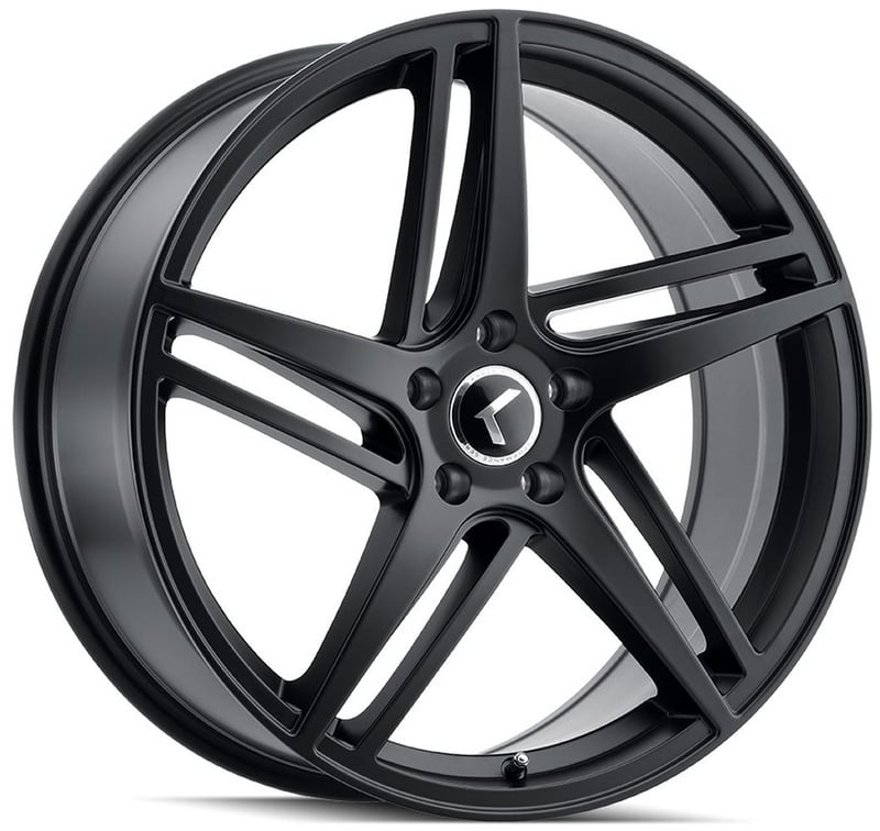 20x8.5 kraze kr195 milano satin black 5x112 38mm