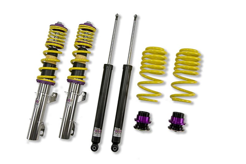 kw coilover kit v1 audi tt (ttc ttr) coupe + roadster; fwd; all engines 10210005