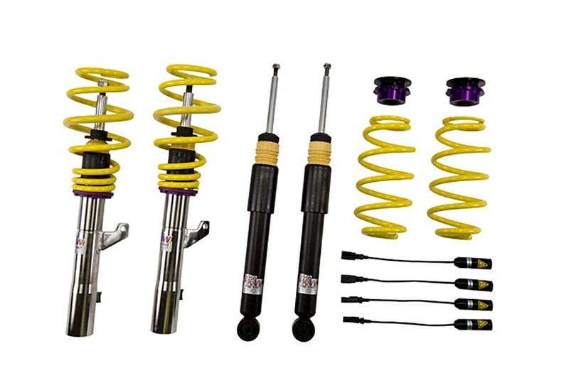 kw coilover kit v1 audi tt (8j) roadster quattro (6 cyl.) w/ magnetic ride 10210091