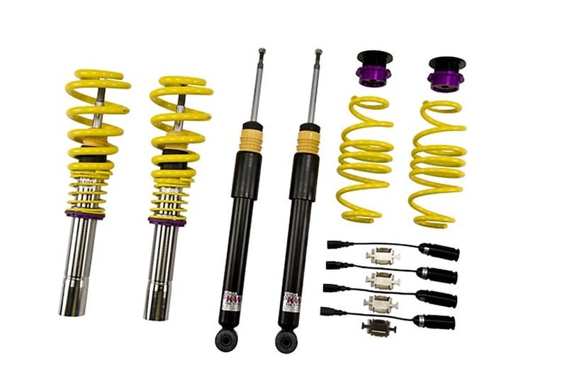 kw coilover kit v1 audi a4 s4 (8k/b8) w/ electronic dampening controlsedan fwd + quattro 10210097