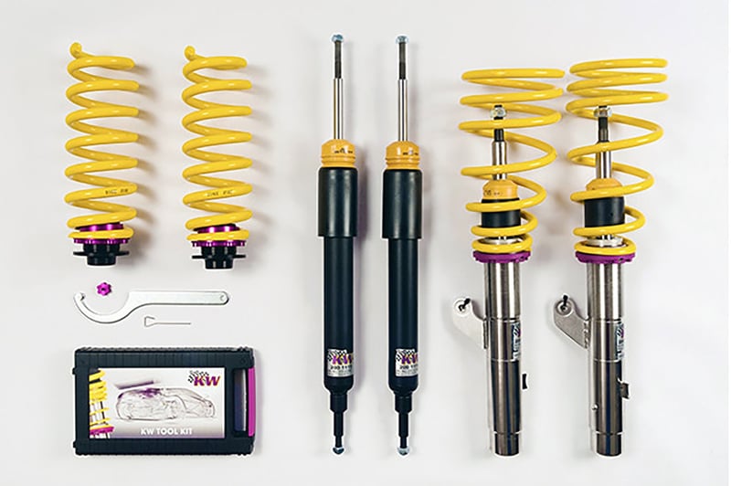 kw coilover kit v1 bmw 3series e90/e92 2wdsedan + coupe 10220032