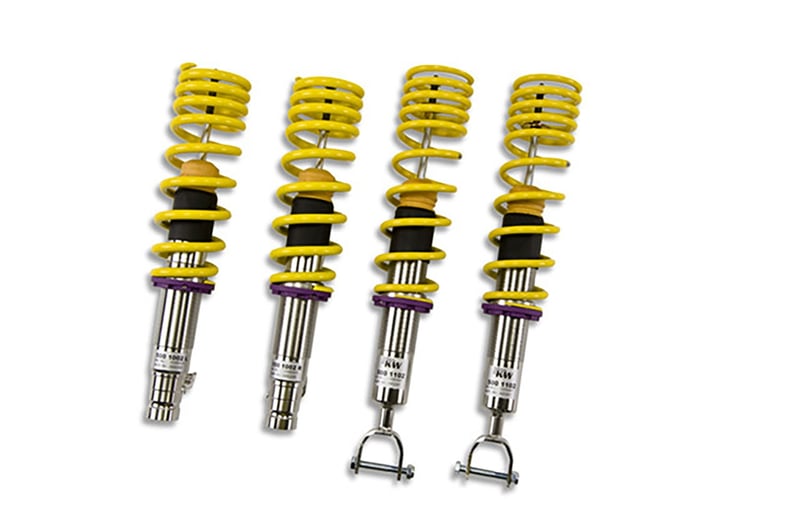 kw coilover kit v1 honda civic; coupe hatchback sedanw/ rear lower fork mounts 10250002