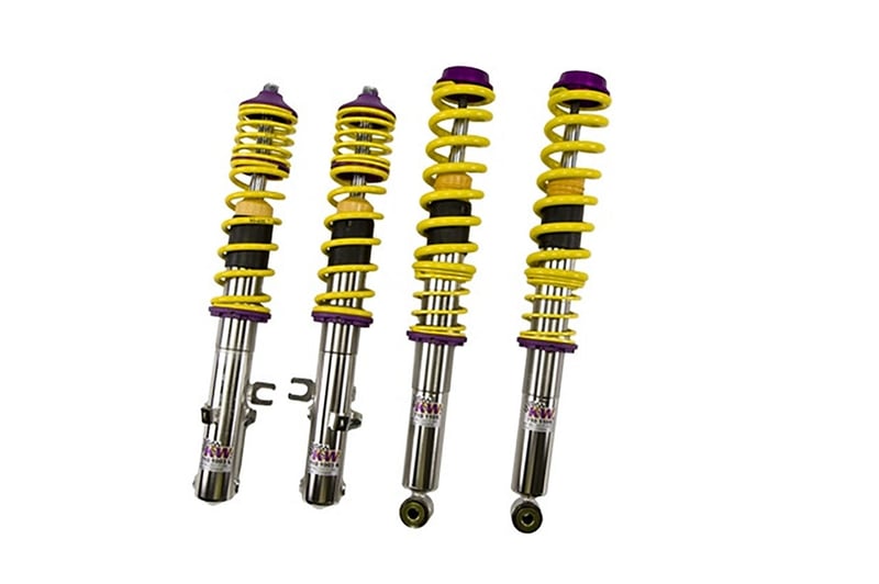 kw coilover kit v1 porsche 911 (993) carrera 2 incl. convertible + targa 10271004