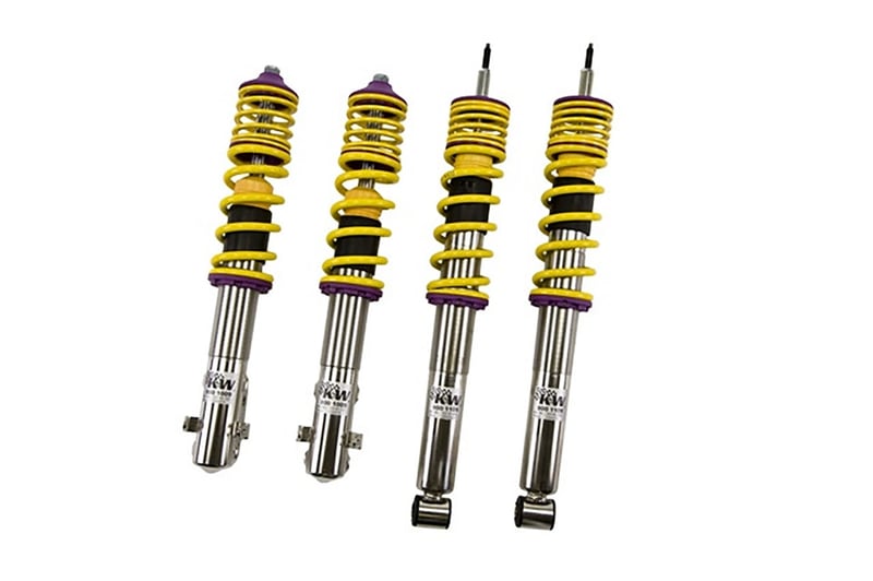 kw coilover kit v1 vw golf ii / jetta ii (19e) 2wd all engines 10280003