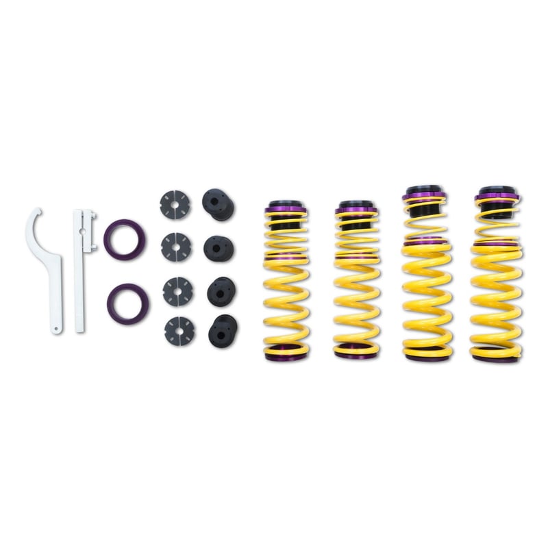 kw h.a.s. 2016+ mclaren 540c, 570s, 570gt - (ma3) race height adjustable spring kit 25337001