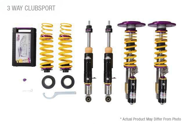kw porsche 718 cayman gt4 (982) clubsport coilover kit 3-way 39771288