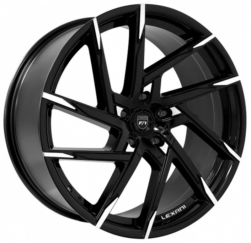 Lexani Senna Gloss Black Machined Tip