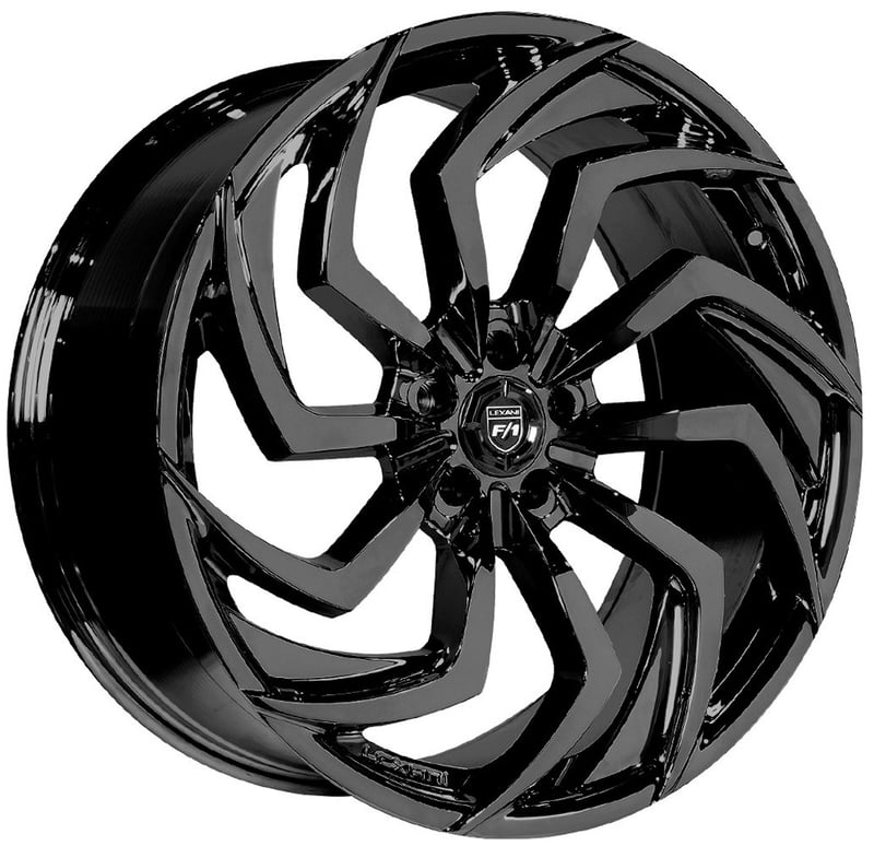 24x10 lexani shadow gloss black (custom)