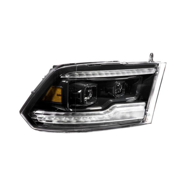 morimoto xb led headlights: dodge ram (09-18) (pair / amber drl) lf520-a-asm