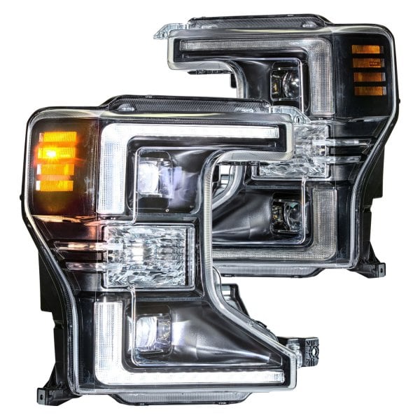morimoto xb hybrid led headlights: ford super duty (2020+) (pair / asm) lf556