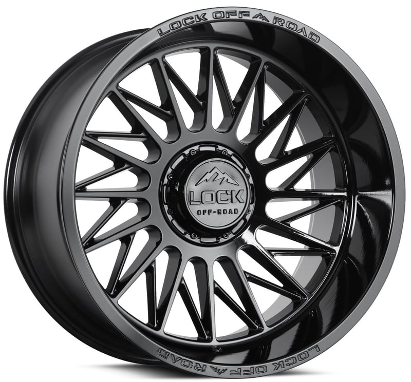 Lock Off-Road Extreme Assault Gloss Black