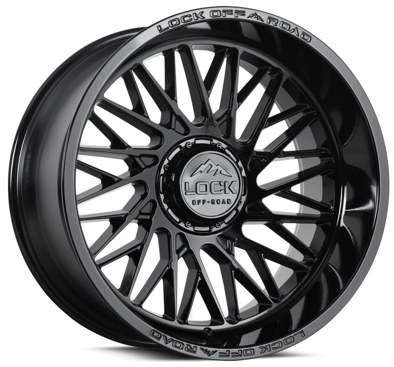 Lock Off-Road Extreme Bandit Gloss Black