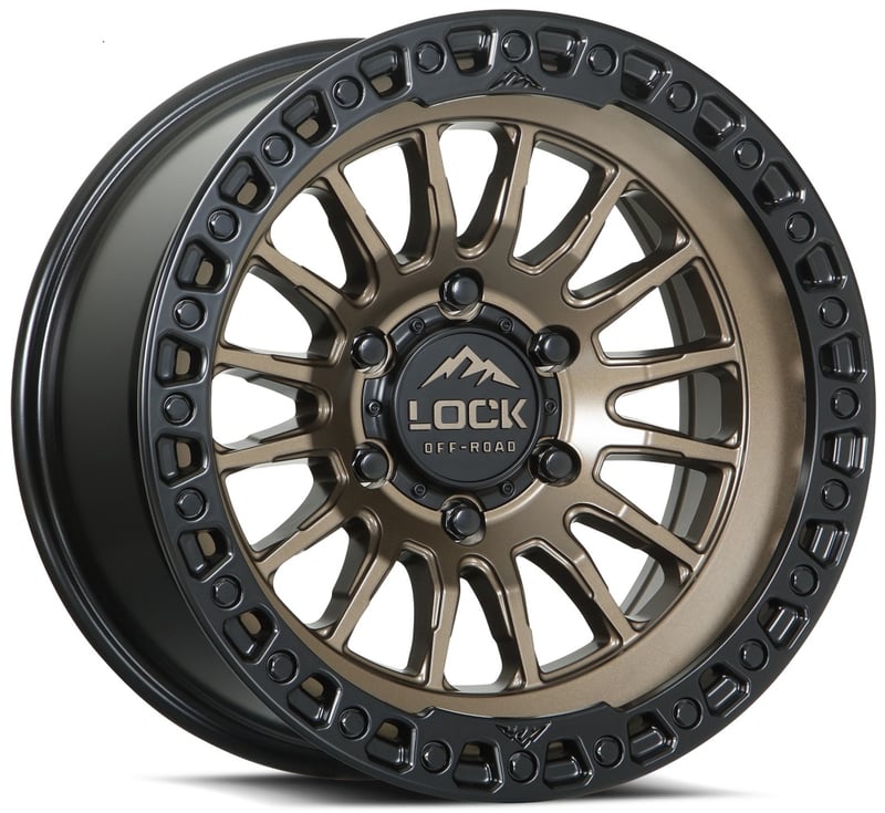 Lock Off-Road Grit Matte Bronze w/ Matte Black Ring