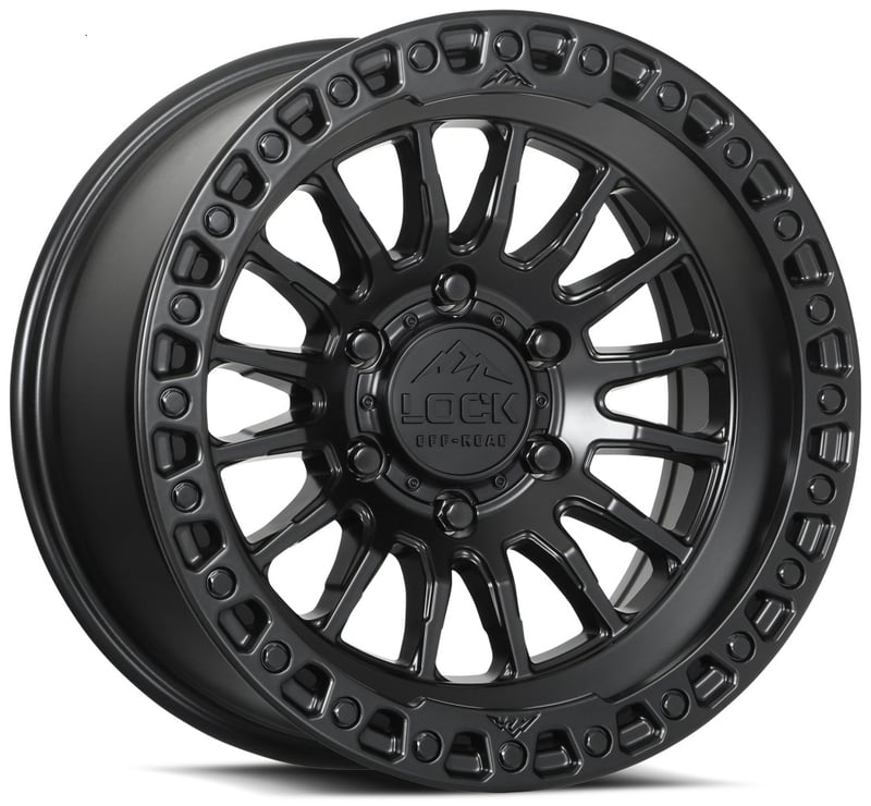 Lock Off-Road Grit Matte Black