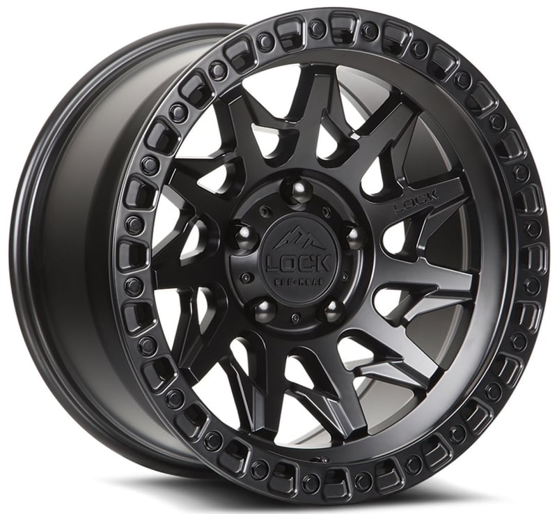 20x9 lock off-road lunatic matte black 8x180 20mm