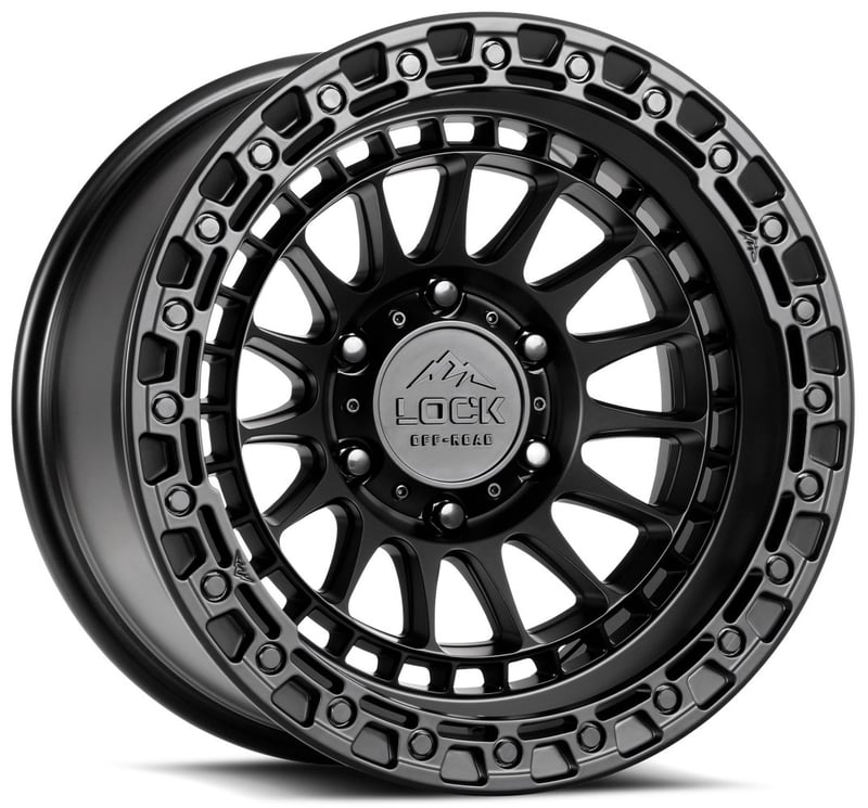 Lock Off-Road Mojave Matte Black w/ Matte Black Ring