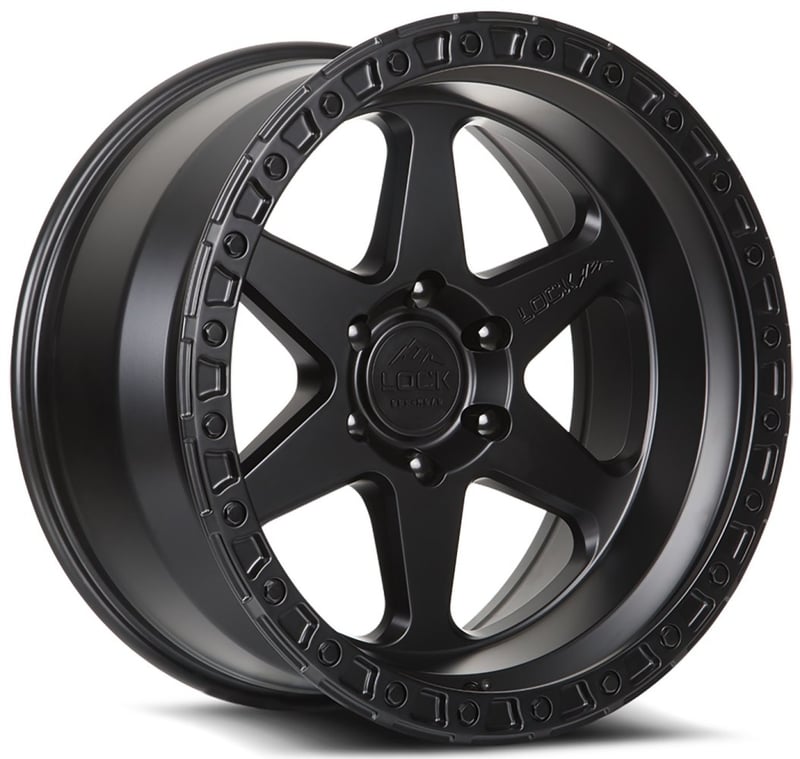 18x9 lock off-road olympus matte black 6x5.5/139.7 -12mm