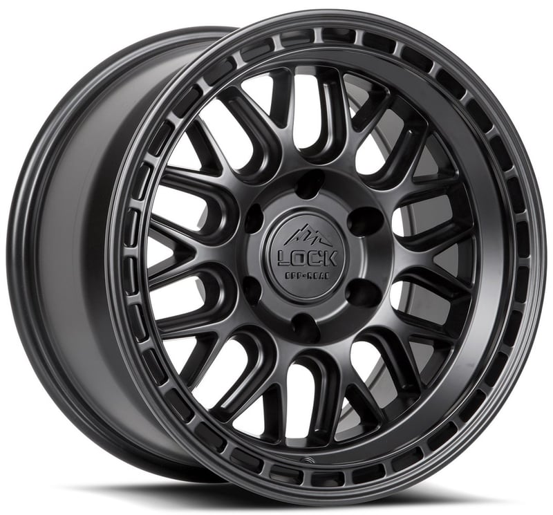 17x9 lock off-road onyx matte black 6x5.5/139.7 1mm