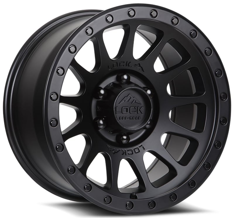 17x9 lock off-road yosemite matte black 6x135 0mm