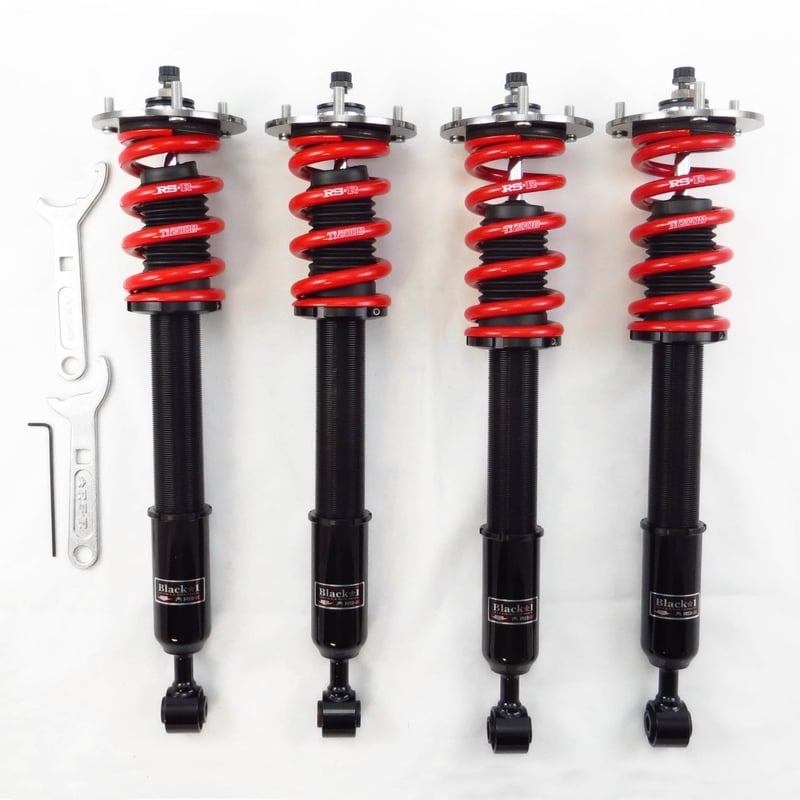rs-r 01-06 lexus ls430 (ucf30/31) black-i coilovers xbkt284m