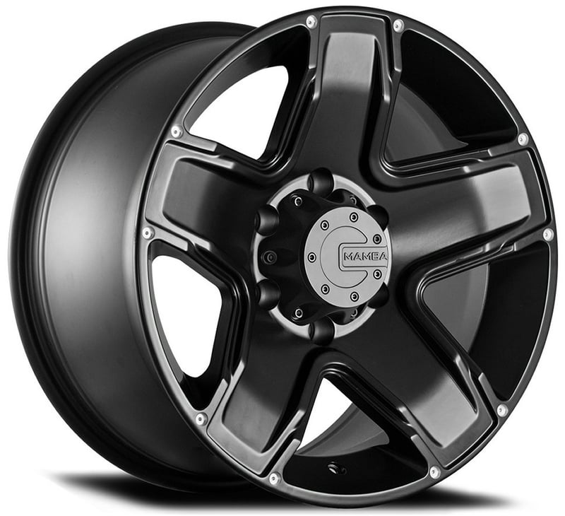 18x9 mamba off-road m13 matte black 6x5.5/139.7 -12mm