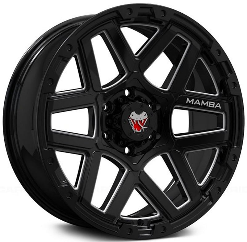Mamba Off-Road M23 Gloss Black w/ Machined Ball Cut