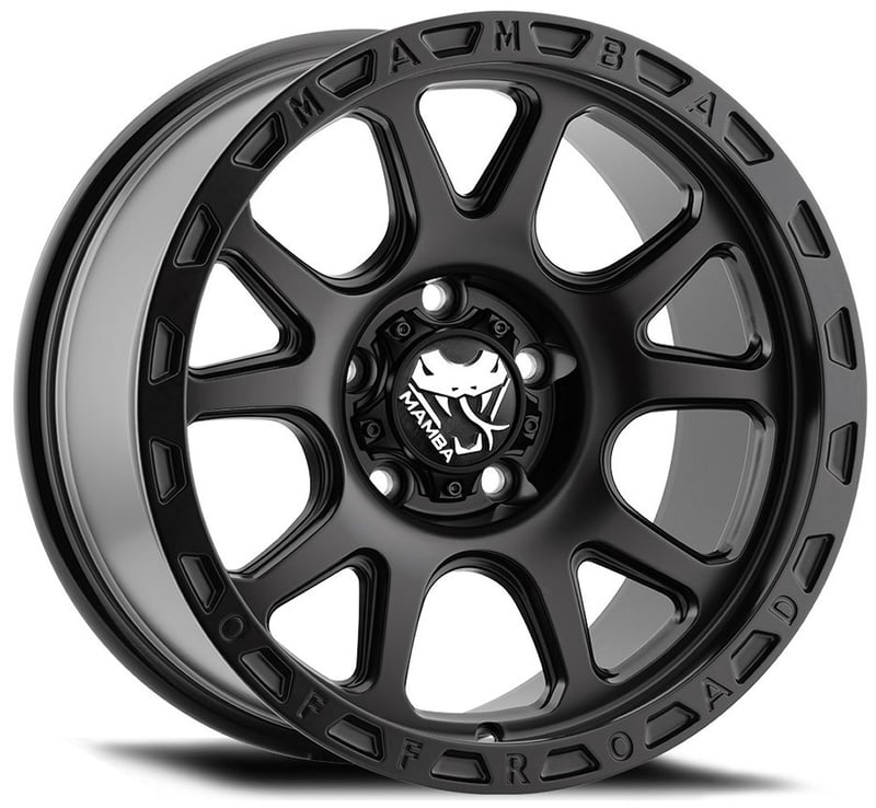 17x9 mamba off-road m27 matte black (flow formed) 5x5.5/139.7 12mm