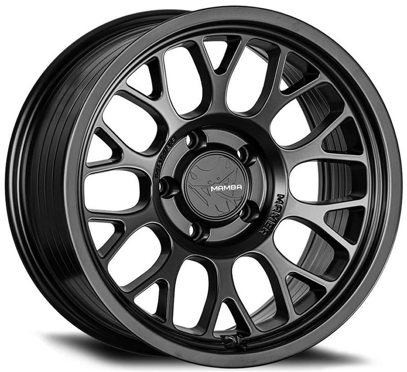 18x9 mamba off-road m28 satin black (flow formed) 6x135 0mm