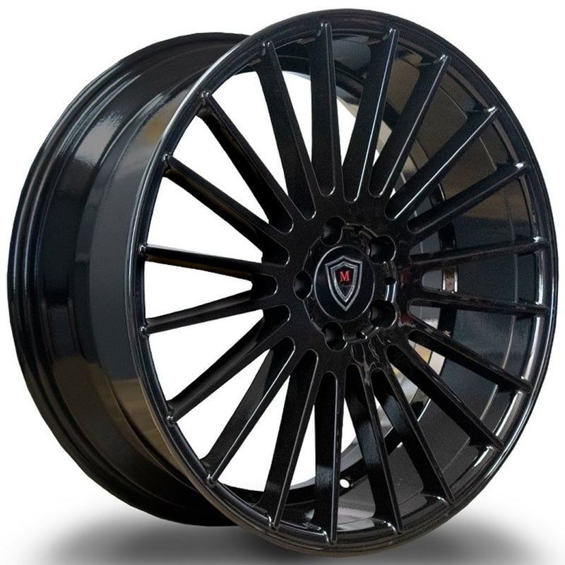 20x8.5 marquee m704 gloss black 5x115 15mm