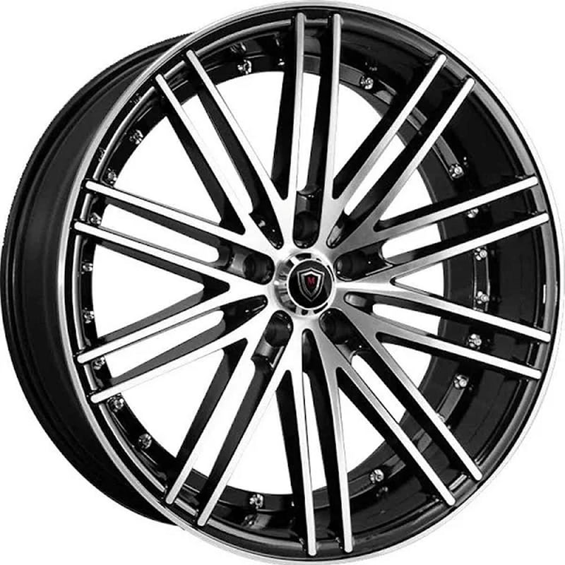 20x10.5 marquee m3246 gloss black machined 5x4.5/114.3 30mm