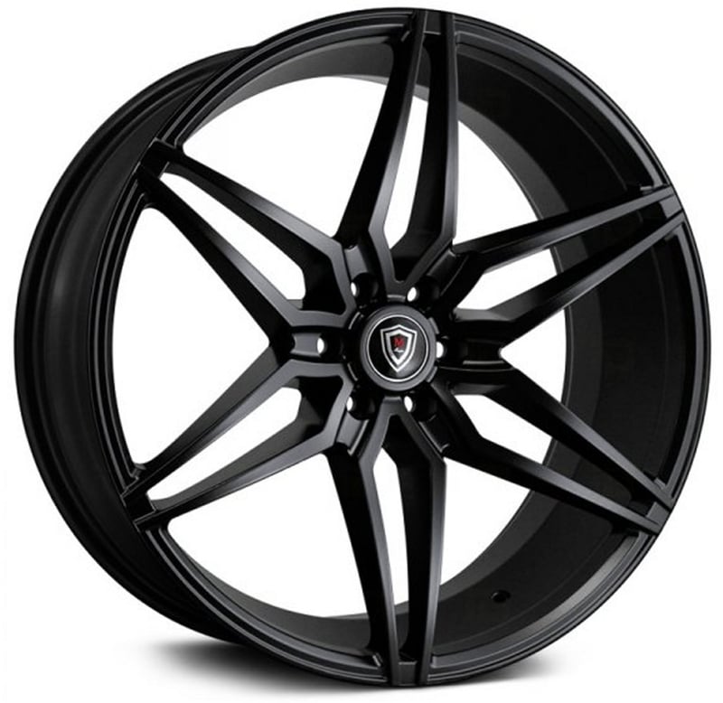 22x9.5 marquee m3259a satin black 6x135 30mm
