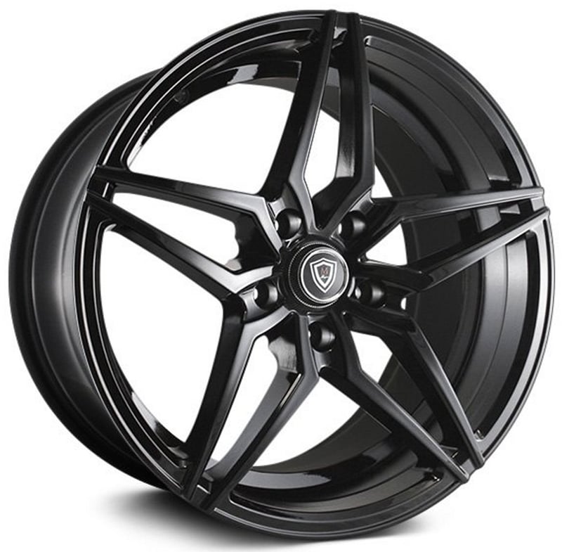18x8 marquee m3259 gloss black 5x115 25mm