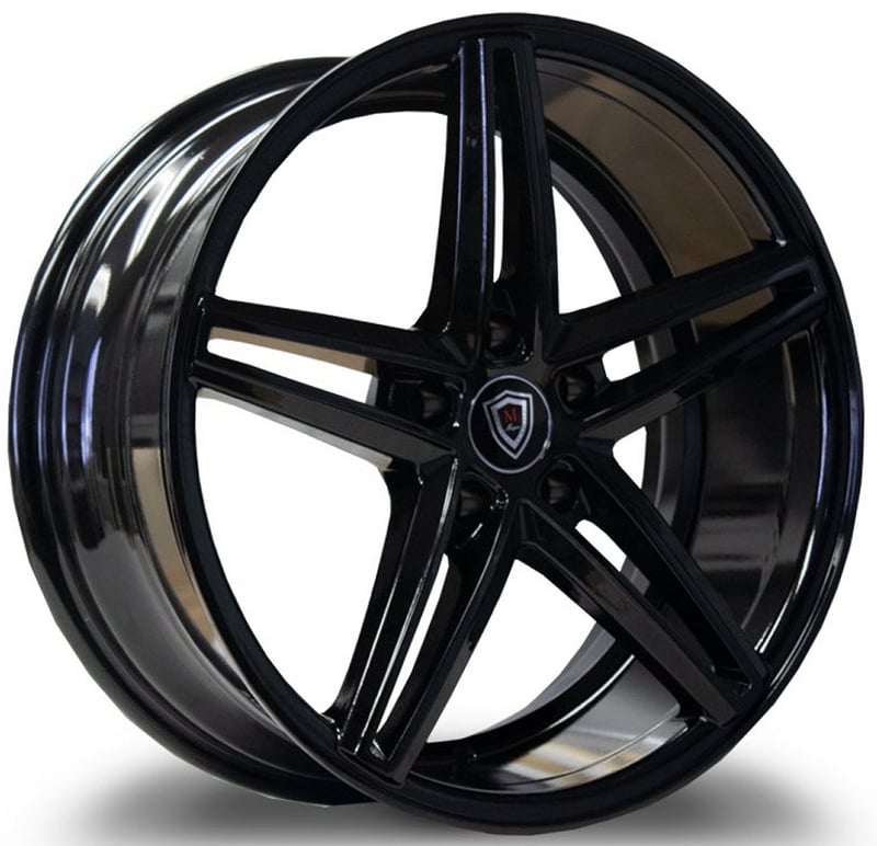 18x8 marquee m8571 gloss black 5x120 33mm