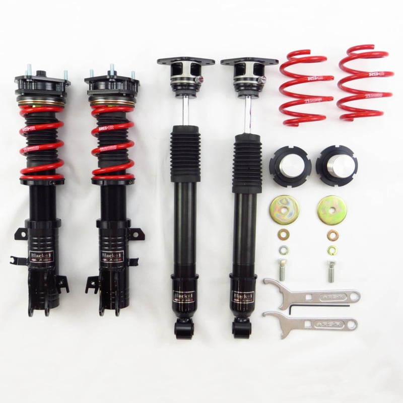 rs-r 07-14 mazda mazda 2 (de5fs) black-i coilovers xbkm606m